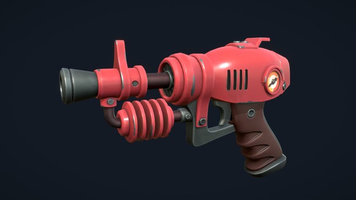 Ray Gun 3D Model