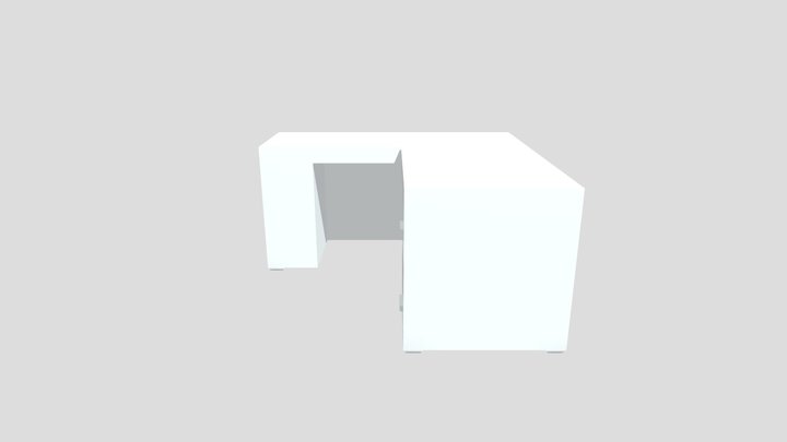 Office_desk 3D Model