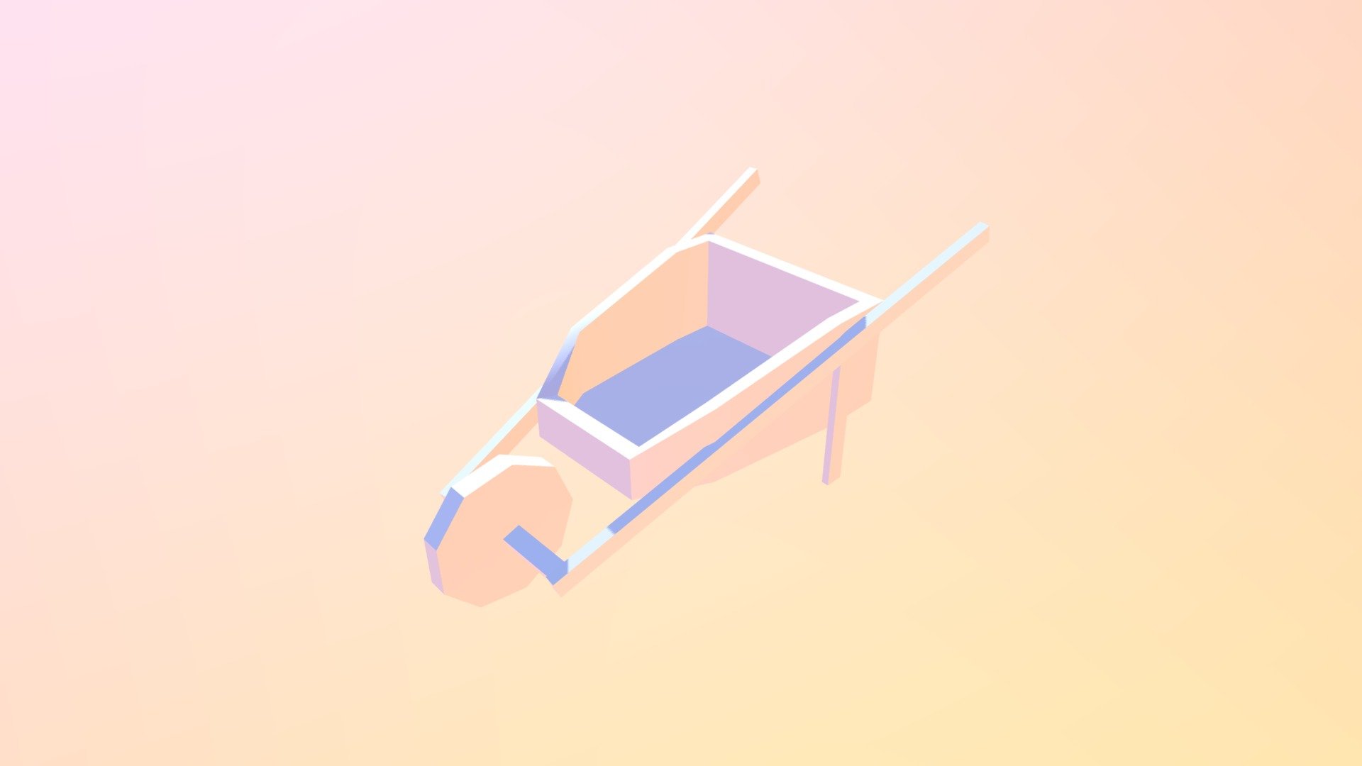Wheelbarrow Work In Progress - 3D model by Czarina.Mallen [ce972d9 ...