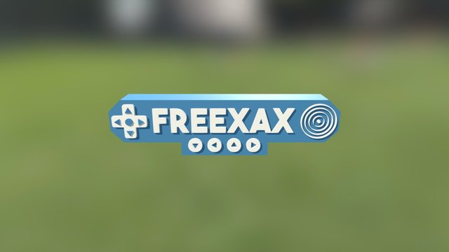 Freexax Logo 3D 3D Model