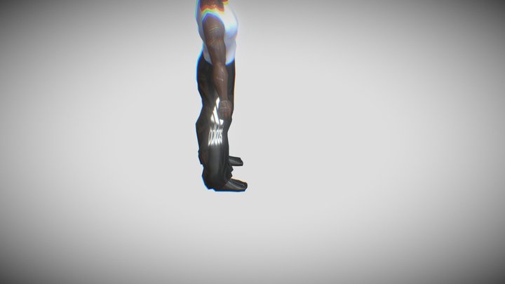 cj-from-gta-sa a little drip 3D Model