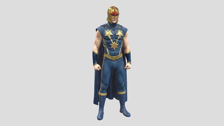 Superhero Sentinel – Modello 3D gratuito STL