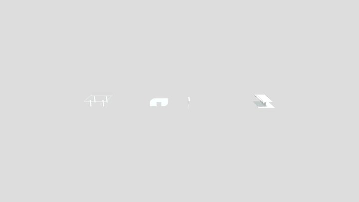 Double Column_2019 3D Model