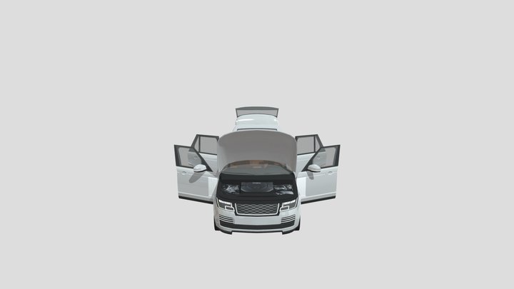 Range Rover 2020 3D Model