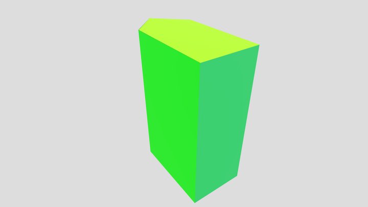 Prisma03 Senkrecht Fünfseitig 3D Model