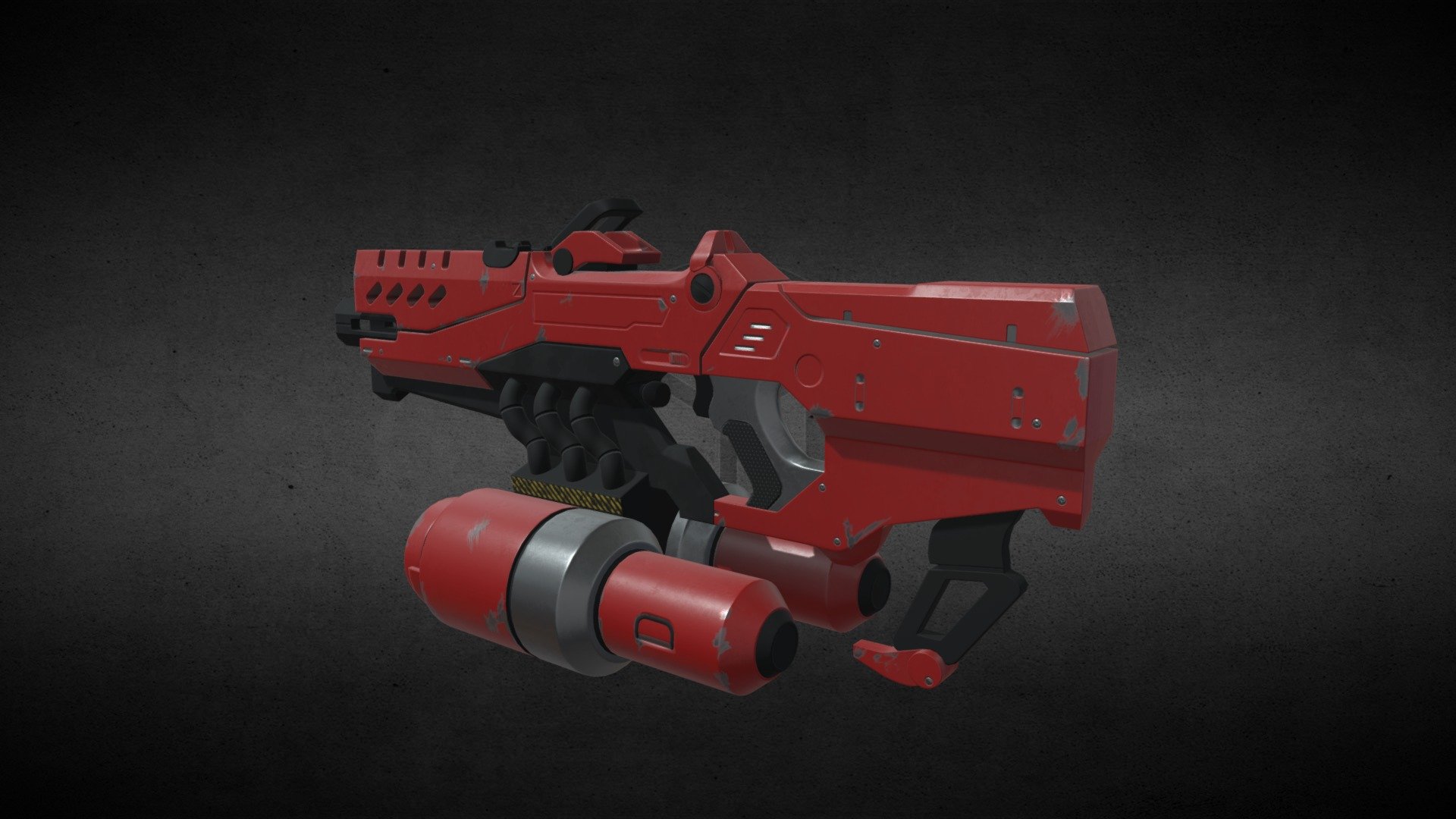 Heat Gun 3D model by LuckyDenny (bganka123) [ce9f22d] Sketchfab