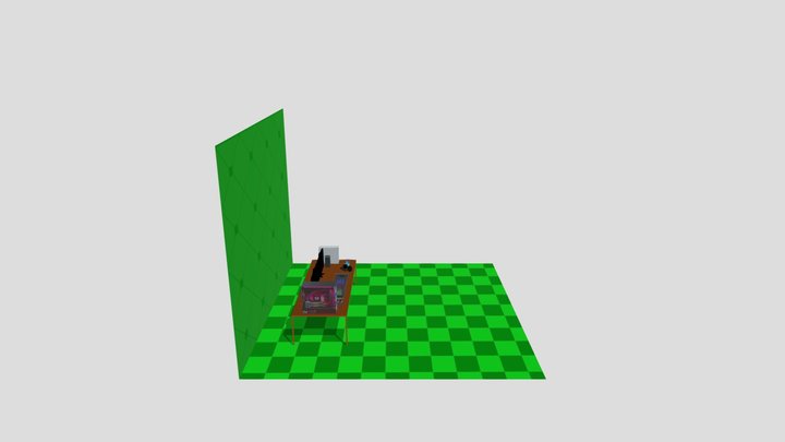lowpoly-gaming-pc 3D Model