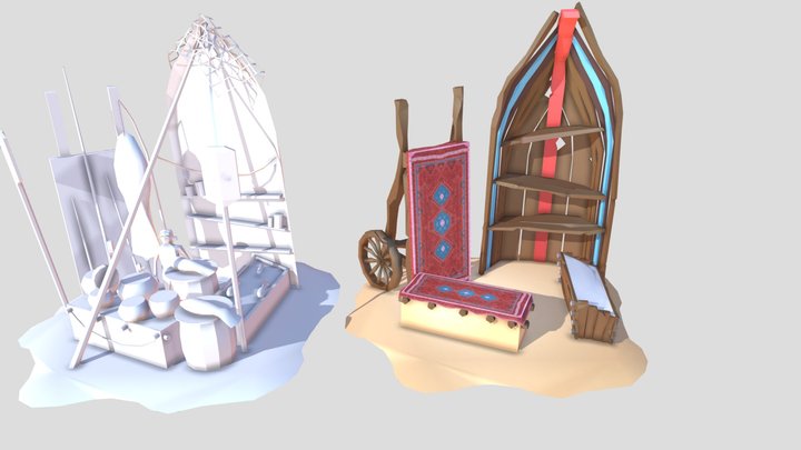 Game Art final feedback 3D Model