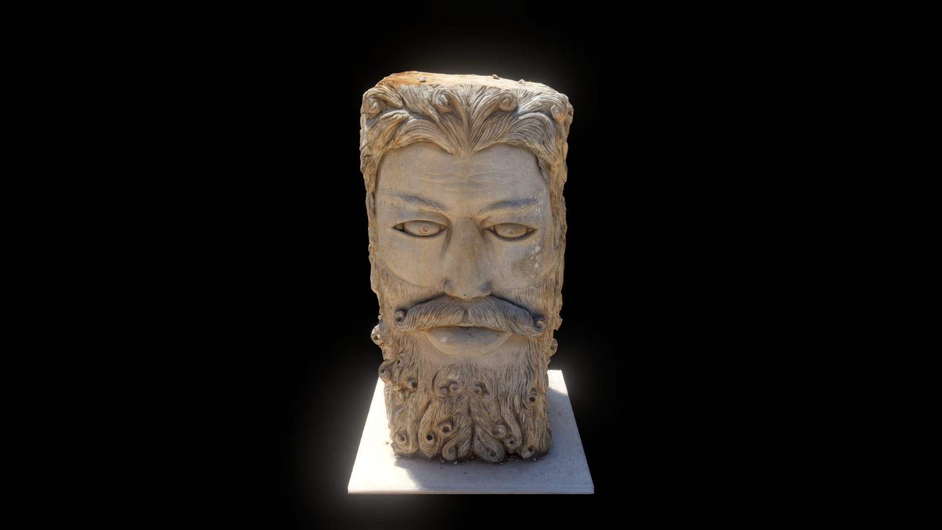 3D model UNLIT-Odysseus – Michele Valenza - This is a 3D model of the UNLIT-Odysseus - Michele Valenza. The 3D model is about a statue of a person.