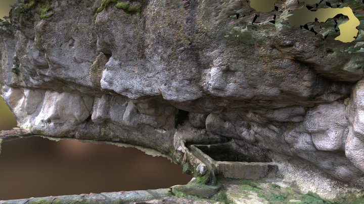 Fontaine du castagné 3D Model
