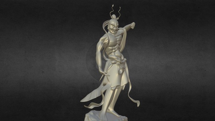 Naraenkengozo（National treasure　Kyoto Japan) 3D Model