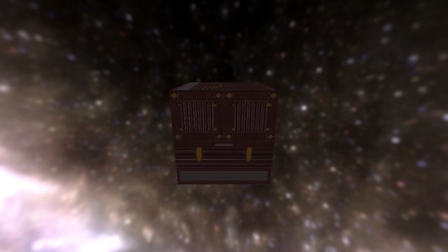 PBR cube 3D Model