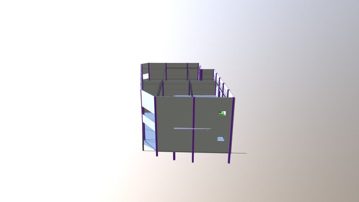 Pré Moldados Razente - APART Sarandi 3D Model