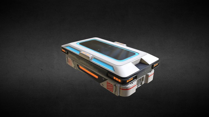 scifi table 3D Model
