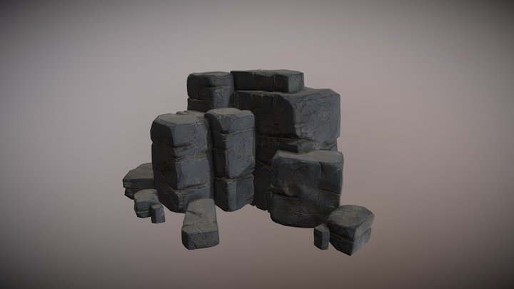 blocky Rocks – Modelo 3D gratuito STL