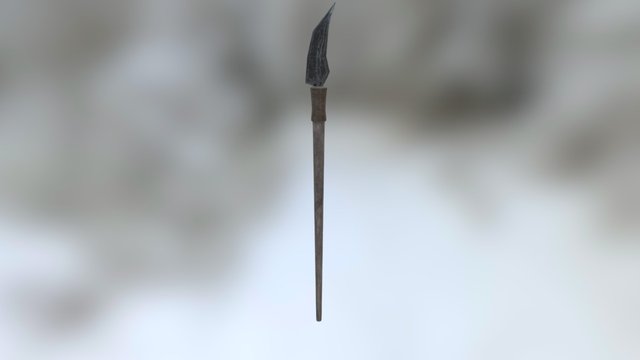 Skraeling Spear 3D Model