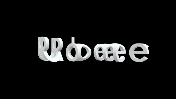 Uber Anamorphic 3D Model