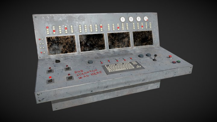 SCP-3001 Red Reality - Console 3D Model