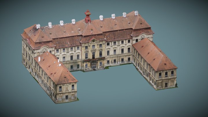 Zámek Měšice 3D Model