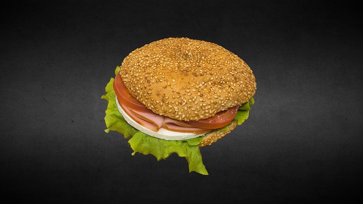 Sandwich 3D Model