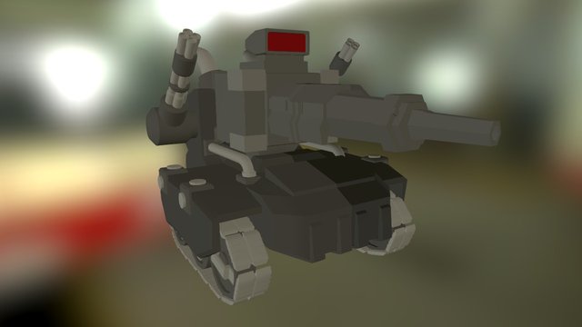 Tank Sketchfab 3D Model