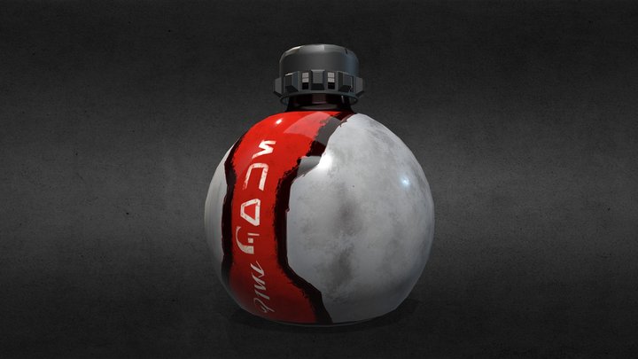Star Wars Diet Coke Grenade 3D Model
