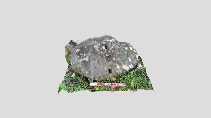 名護屋城　矢穴石 3D Model