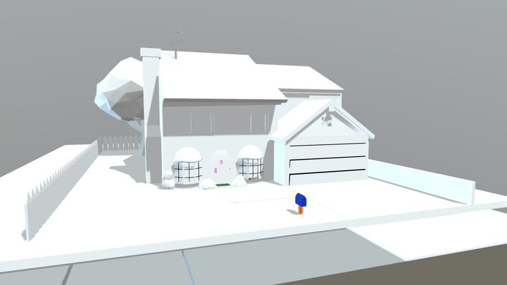 The Simpsons House 3D Model