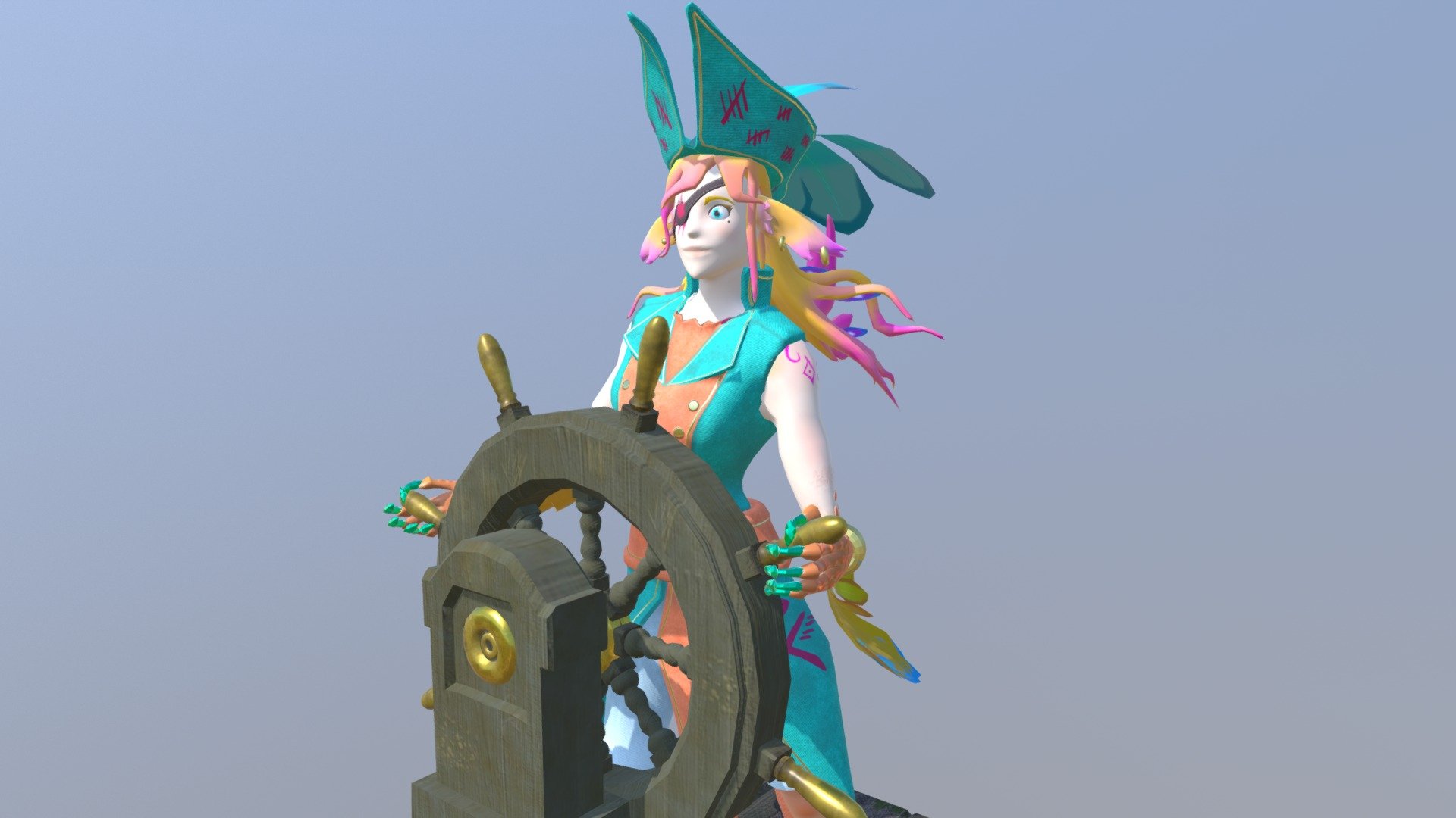 Pirate Captain Xala