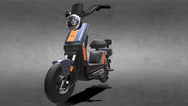 E_Bike 3D Model
