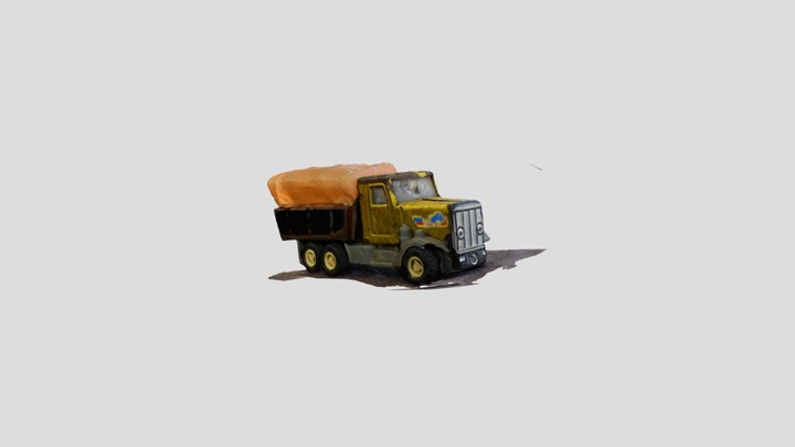 Objeto - Camioncito 3D Model