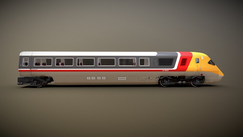 Train - British Rail Class 370 APT DVT