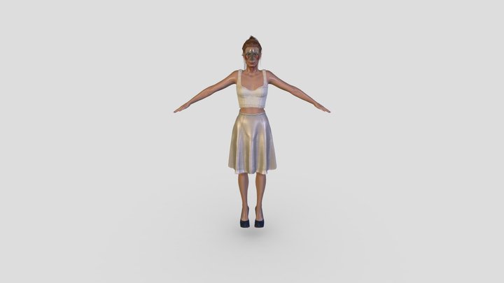Girl 3D Model