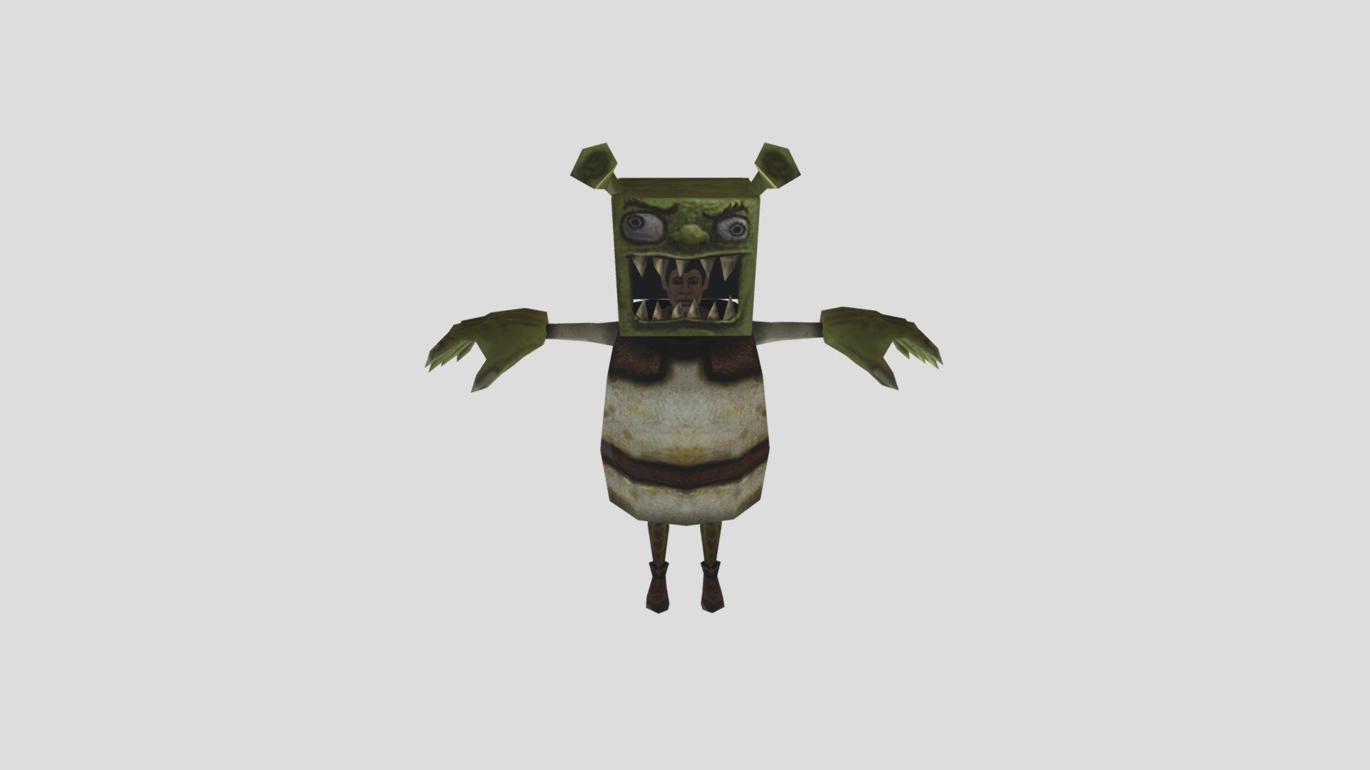 Shrek Mascot - Download Free 3D model by patrick.ambrose28402 [ceaa36c ...