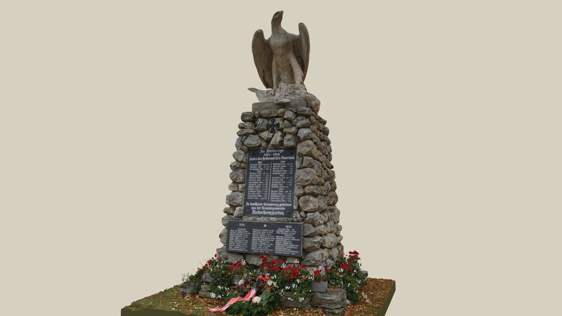 Kriegerdenkmal — Sketchfab embed 3D viewer