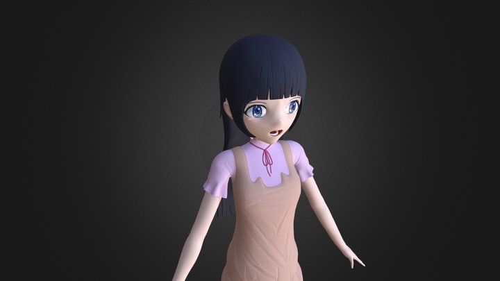 The girl 3D Model