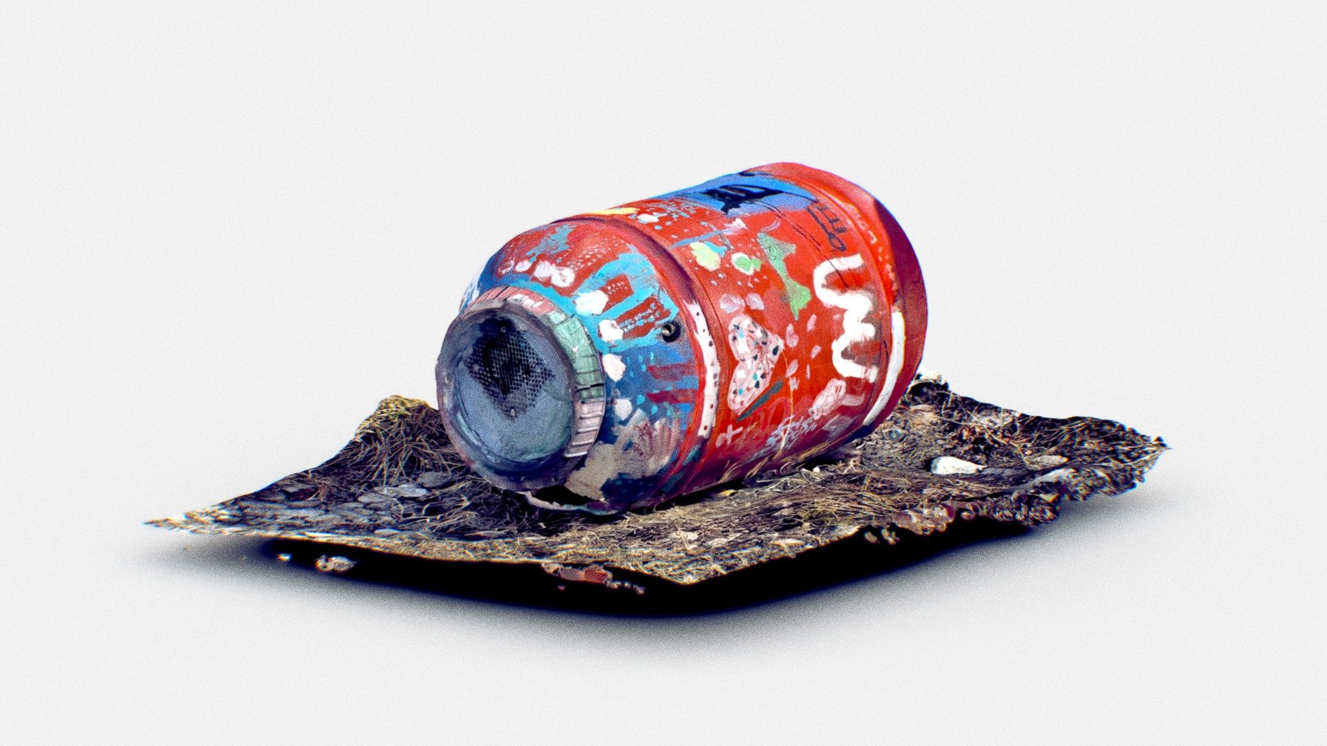 350: Graffiti Barrel