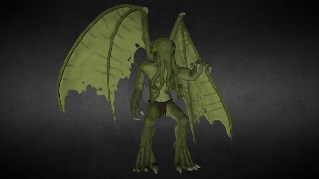 Cthulhu (Oculus Medium) 3D Model