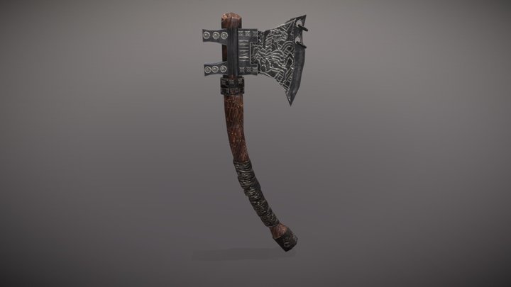 AXE VIKING 3D Model