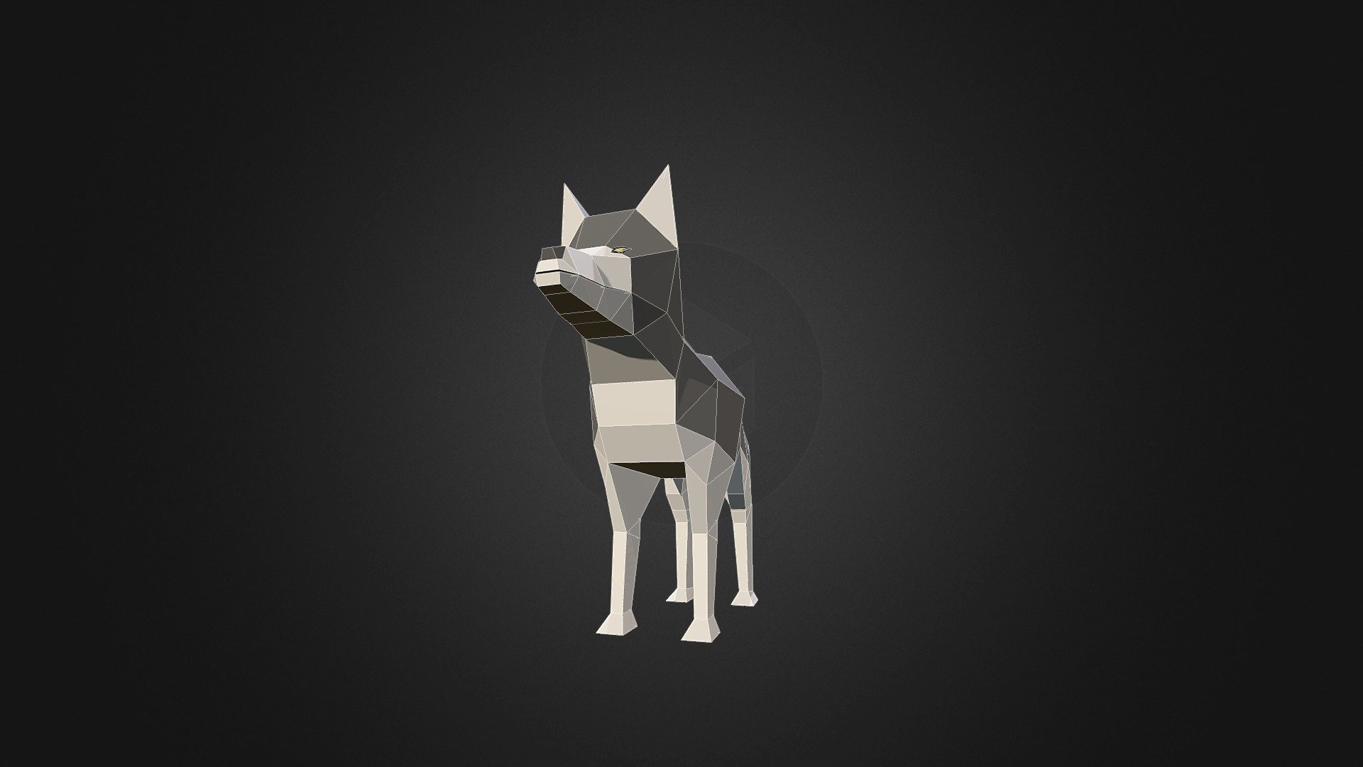 Low Poly Wolf