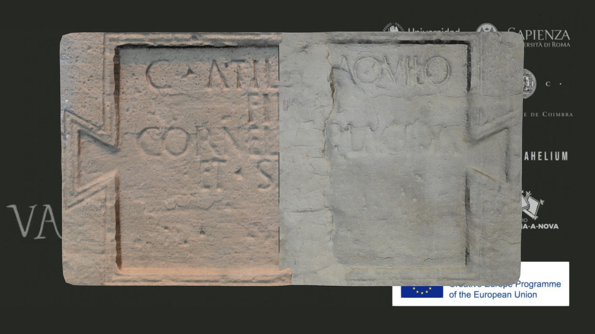 Epitafio de Cayo Atilio Áquilo (siglo I d. C.) 3D model by Valete vos