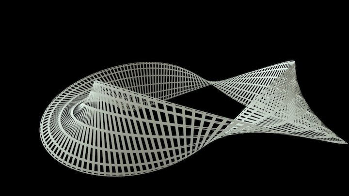 Bande de Möbius 3D Model