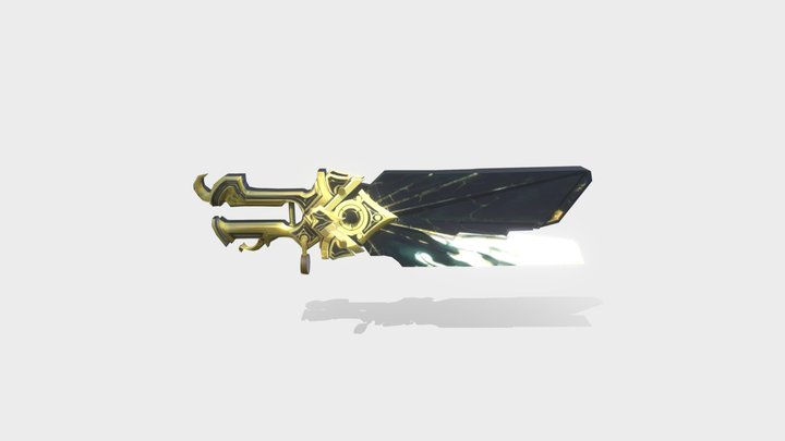 Gun Senna 3D Model