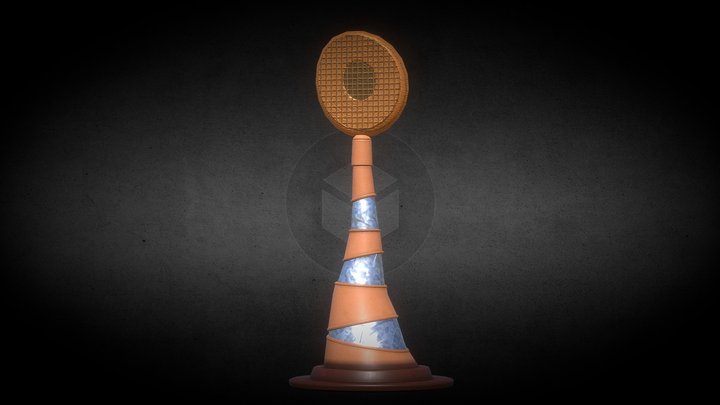Hello Neighbor Traffic Cone – Modello 3D gratuito STL