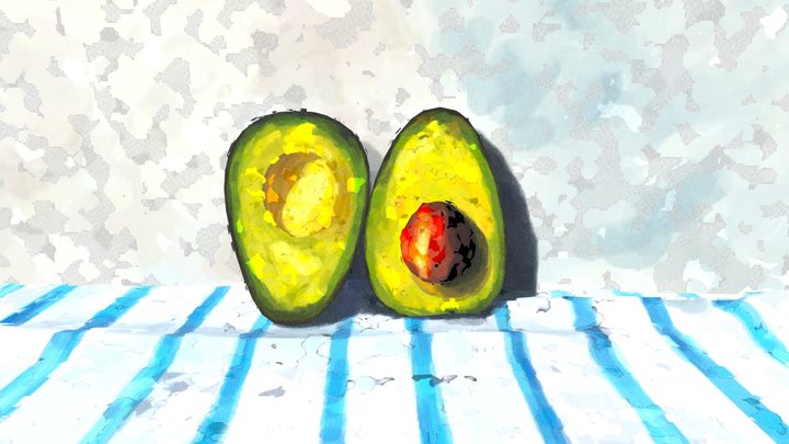 Still Life : Avocado – Modello 3D gratuito STL