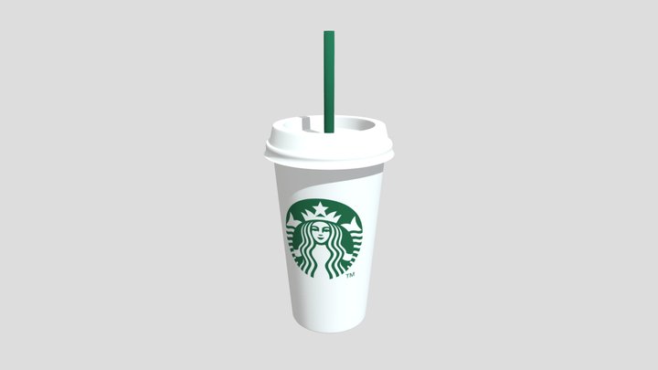 Starbucks Coffee Cup 3D Model