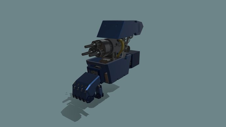 Robot Battle-Hand 3D Model