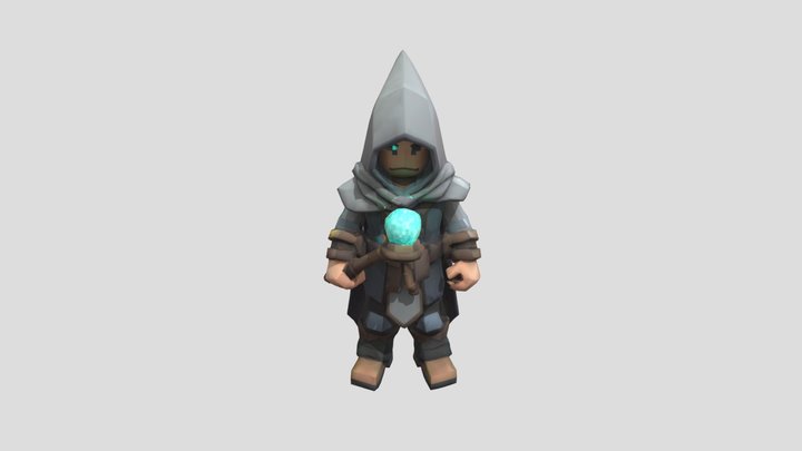 Mage 3D Model
