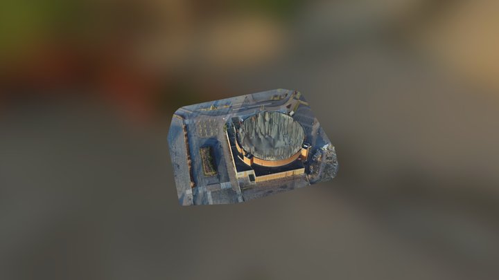 TurkuArena-DJI4Pro 3D Model