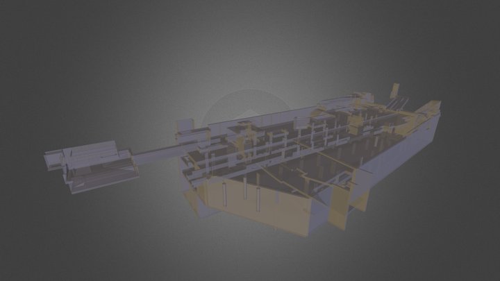 KL Sentral Structural Model 3D Model